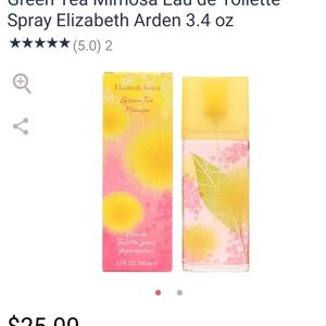 SOLD SOLD SOLD Green Tea Mimosa Eau de Toilette Spray